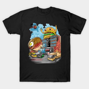 ramen vs hamburger T-Shirt